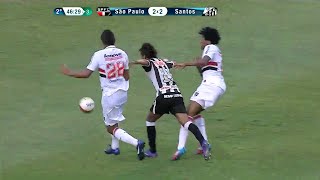 NEYMAR ENFRENTANDO CASEMIRO E LUCAS MOURA  Neymar vs São Paulo – Paulistão 2012  Primeira fase [upl. by Willman]