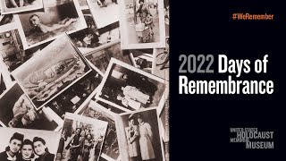 2022 Days of Remembrance Commemoration [upl. by Isaak]