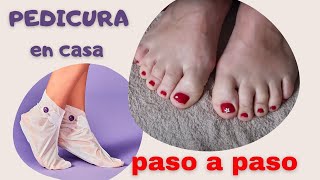 ❗️Cómo hacer la PEDICURA en CASA 🏠 paso a paso [upl. by Clava]