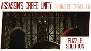 Assassins Creed Unity Nostradamus Enigma Puzzle Solutions Reward Thomas De Carneillon Armor [upl. by Naitsirhk]