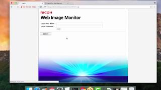 Ricoh  Scan to Email Setup [upl. by Davidde]