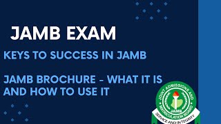 How to JAM JAMB Series 2025 EP 7 JAMB Brochure What it is and How to Use it [upl. by Hsaka]