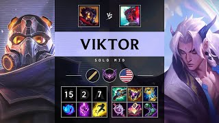 Viktor Mid vs Yone Legendary  NA Master Patch 1420 [upl. by Ecniv]