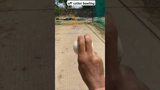 off cutter bowling grip ⚾ cricket shorts video shortvideo shorts ytshorts trendingshorts virel [upl. by Animaj]