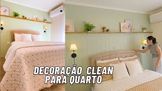 COMO DEIXAR O QUARTO MAIS BONITO DECORAÇÃO FÁCIL SEM GASTAR MUITO CAMA POSTA [upl. by Nils715]