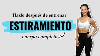 ESTIRAMIENTO Sin voz  cuerpo completo  hazlo después de entrenar [upl. by Anne-Corinne]