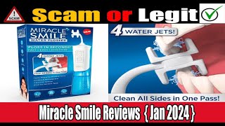 Miracle Smile Reviews Jan 2024 Check Is It Legit Or Scam  Watch Now  Scam Expert [upl. by Yarised]