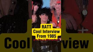 RATT Talks Playing Women Round and Round 80srock 80smetal hairbands 80smusic [upl. by Korrie628]