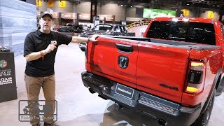 2019 Ram 1500 Multifunction Tailgate First Impressions – PickupTruckscom [upl. by Alyahsat]