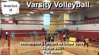 WarrensburgLatham vs Okaw Valley Full Match  22Apr2021 [upl. by Larsen173]