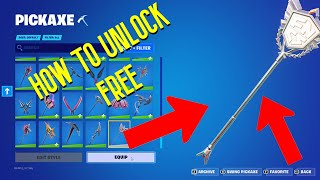 How to get the FNCS pickaxe for FREE in Fortnite HXD [upl. by Nivek966]