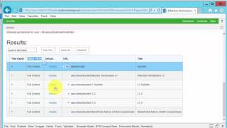 Overview  Effective Permissions addin for SharePoint [upl. by Fennessy]