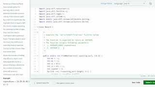 HackerRank  Fraudulent Activity Notifications  Counting sort  Find Median  Java [upl. by Tinor]