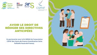 Webinaire quotInformer le patient sur son droit de rédiger ses directives anticipéesquot 14112024 [upl. by Holds]