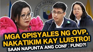 CONG LUISTRO GINISA ANG MGA OPISYALES NG OFFICE OF THE VICE PRESIDENT SA PAG LUSTAY NG CONF FUND [upl. by Annayad6]