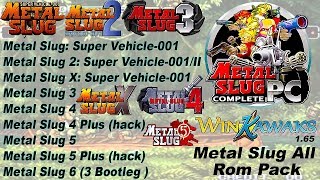 Metal Slug Complete Collection for PC  WinKawaks 165 Latest Emulator  Rom [upl. by Yznil250]