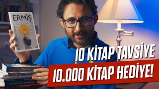 10 kitap tavsiye 10000 KİTAP HEDİYE [upl. by Mack]