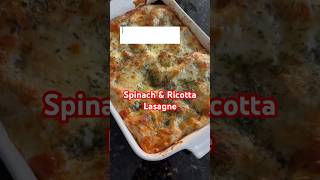 Spinach amp Ricotta Lasagna easyrecipes [upl. by Ihab]