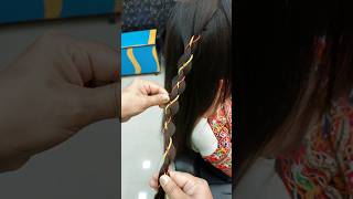 Lace braid Hairstyle navratri2024 [upl. by Jacinta315]