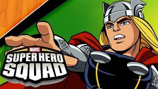 All Thor Scenes From Marvel Super Hero Squad The Infinity Gauntlet [upl. by Deering]