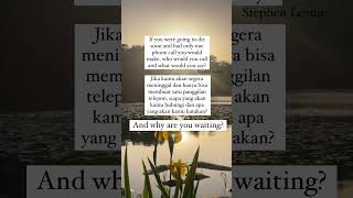 Why are you waiting quote motivationalquotes quotes [upl. by Joh]