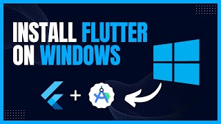 How to install Flutter on Windows 2024  Setup Android Studio for Flutter Step by Step [upl. by Aceber]