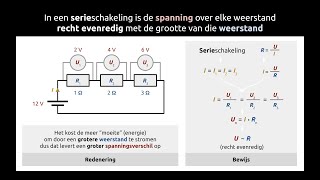 Spanningsverdeling serieschakeling [upl. by Marolda]