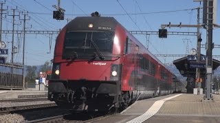 Trains At Lake Zurich  Züge am Zürisee [upl. by Orford724]