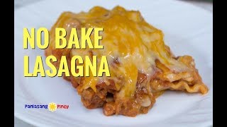 No Bake Lasagna Pinoy Style [upl. by Silverman]