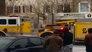 Owings Mills townhouse fire 2 [upl. by Harriett]