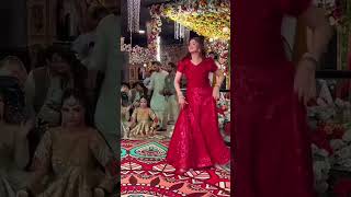 Kanwal aftab dance performance on sahar hayat wedding like love [upl. by Thomsen]