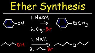 Williamson Ether Synthesis Reaction Mechanism [upl. by Hardigg603]