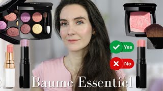 CHANEL TRY ON The rest of Le Blanc 2023 makeup collection Baume Essentiel Dragée VS Lilas Lip Balm [upl. by Haras]