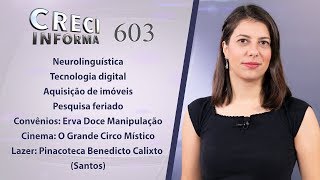 Locação no feriado e Neurolinguística  CRECI Informa  Edição 603 [upl. by Wilone490]