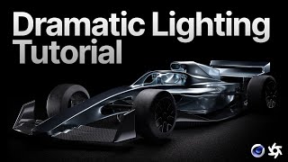 3D Dramatic Product Lighting Tutorial  Formula One  Cinema4D amp Octane Render [upl. by Rosamond]