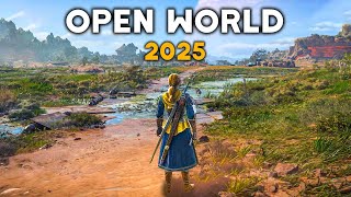 TOP 10 BEST NEW Upcoming OPENWORLD Games of 2025 [upl. by Kcirrek333]