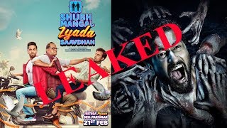 HD prints of Shubh Mangal Zyada Saavdhan and Bhoot’ leaked [upl. by Vanni]