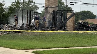 Video shows moments just after a home exploded in Copperas Cove [upl. by Kcirderf276]