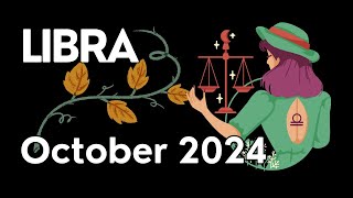 Libra October 2024 Monthly Tarot Reading [upl. by Akeber]