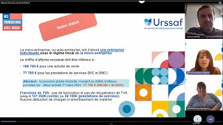 Webinaire – Tout savoir sur le statut de l’autoentrepreneur – 21032024 [upl. by Esilehc]