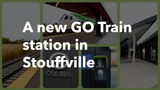 A brand new GO station in Stouffville [upl. by Adnertal]