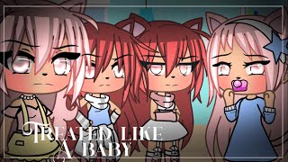 ✨•Treated like a baby•✨ Gacha Life Mini Movie  Glmm [upl. by Olinde]