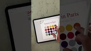 Adobe Fresco Color Palette Feature [upl. by Timmons]