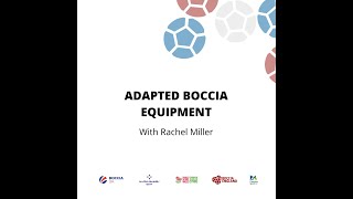 Adapted Boccia Equipment [upl. by Fabrianna]