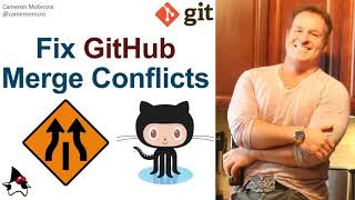 Resolve GitHub Merge Conflicts [upl. by Aimo]