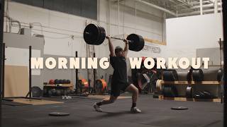 MORNING TRAINING SESSION  CrossFit Athlete [upl. by Ricard]