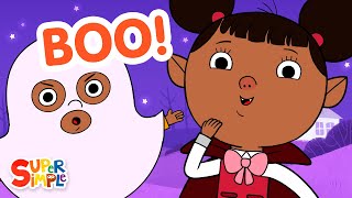 Toodly Doodly Boo  Halloween Song for Kids  Super Simple Songs [upl. by Jehial]