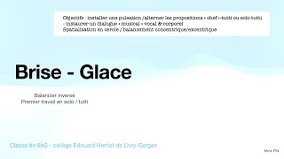 Brise glace balancier [upl. by Eelarak994]