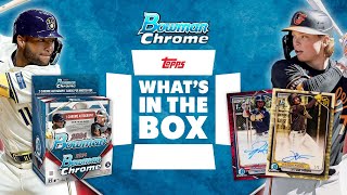 First Look at 2024 Bowman Chrome International Baseball Prospects Revealed  Whats in the Box [upl. by Adlog208]