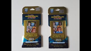 PANINI FIFA 365 2023  UNBOXING DWÓCH SASZETEK PREMIUM GOLD  POJEDYNEK LIMITEK  CZY WPADŁY NOWE [upl. by Colbye]